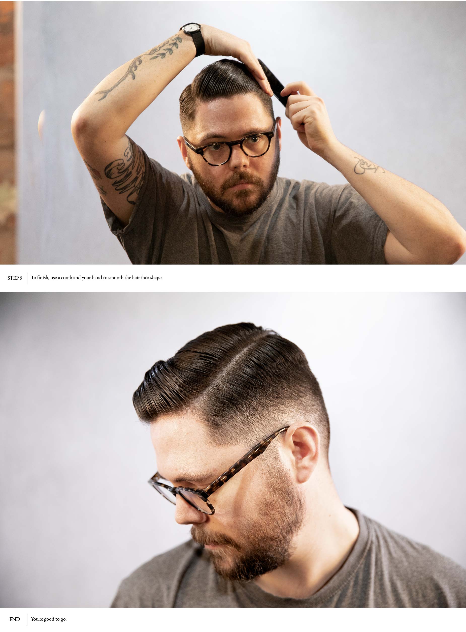 How to Style - Side Parted Quiff