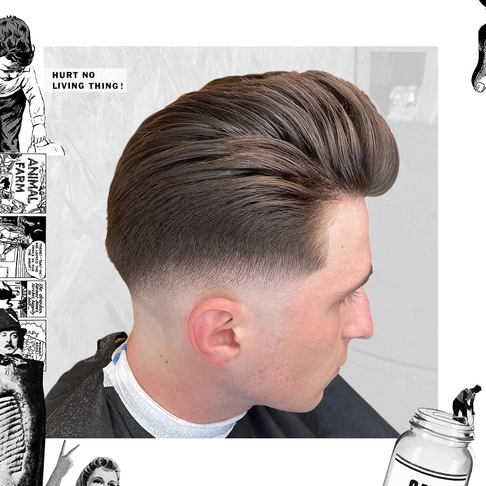 Uppercut Deluxe - Skin Fade Slick Back