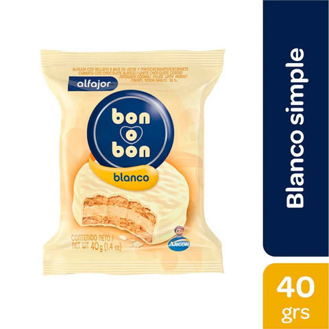 Bon o Bon Blanco, 450 g / 15.87 oz (Box of 30 units)