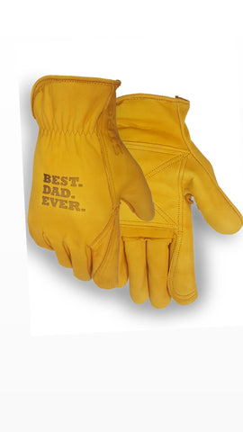 best dad ever gift for him leather iron fencer glove