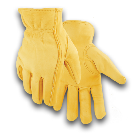 deerskin leather work gloves for men
