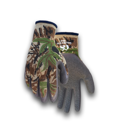 hunters glove camo thin glove