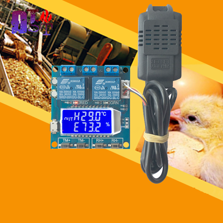 Controlador de temperatura y humedad XY-TR01 con sensor SHT20 - Electrónica DIY Guatemala