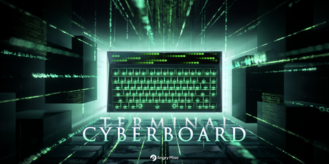 cyberboard terminal edition black polycarbonate