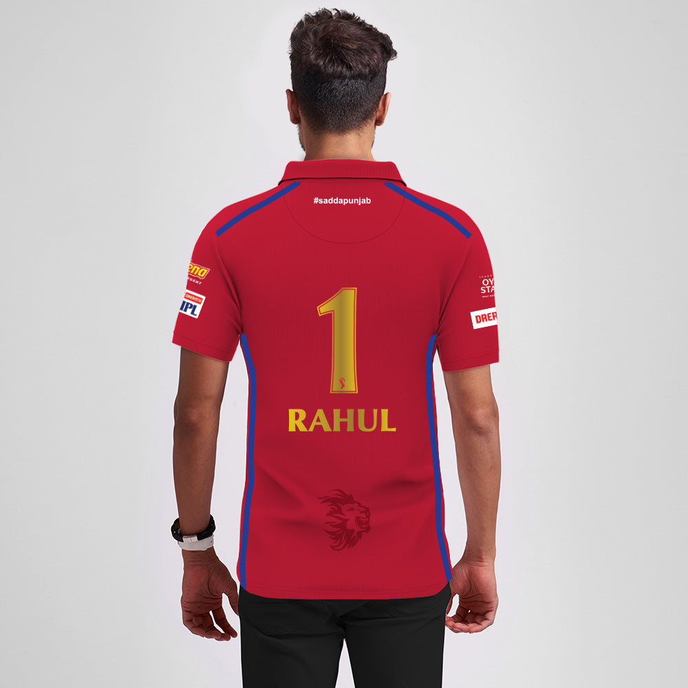 kl rahul t shirt number