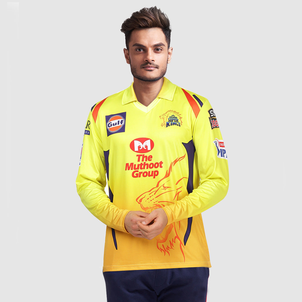 dhoni jersey csk