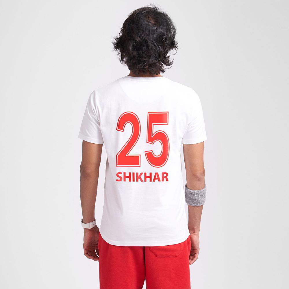 Delhi Capitals Shikhar Dhawan Men S Fan Jersey White Fc Shop