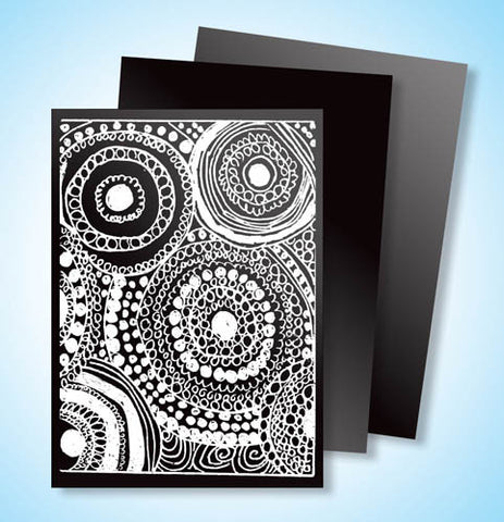 Scratch Art® Classroom Packs - Scratch Art Multicolor Board Artist Tra –  Olde Church Emporium