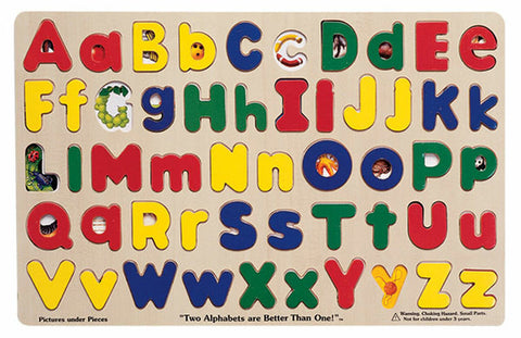 Melissa and Doug Jumbo ABC Chunky Puzzle Alphabet Item#3833 Ages 3+Woo –  Olde Church Emporium