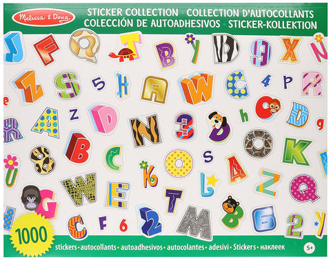 Melissa & Doug Pacchetto di libri di adesivi riutilizzabili, Città,  Veicoli, Animali e Dinosauri, Libri di attività,Gioco creativo, Regalo per  bambini e bambine di 3 4 5 6 7 anni – Giochi