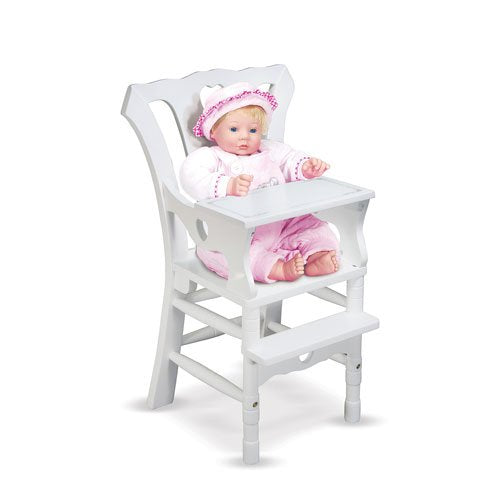 melissa & doug doll high chair