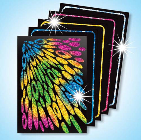 Scratch Art® Classroom Packs - Scratch Art Multicolor Board Artist Tra –  Olde Church Emporium