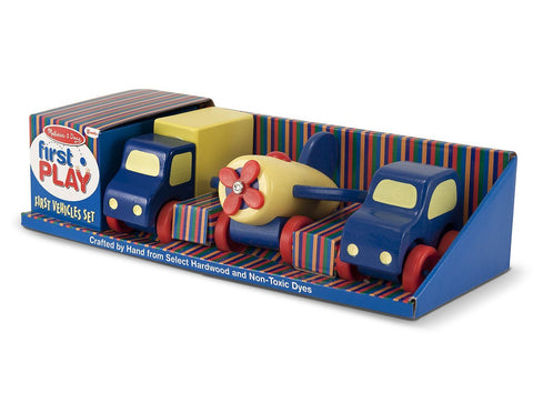 Melissa and Doug Car Carrier Truck and Cars Wooden Toy Set With 1 Truc –  Olde Church Emporium