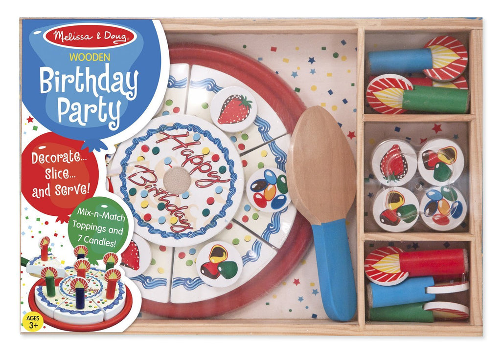 melissa and doug wooden birthday party