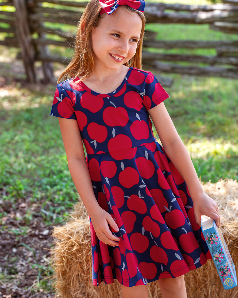 eleanor rose apple dress