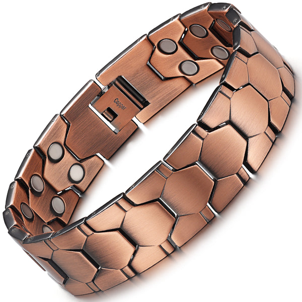Buy Copper Magnetic Therapy Bangel Rose Gold Bracelet For Men Women  Arthritis Healing Joint Pain Relief Aid With 6 Powerful Magnets Online at  Low Prices in India  Amazonin