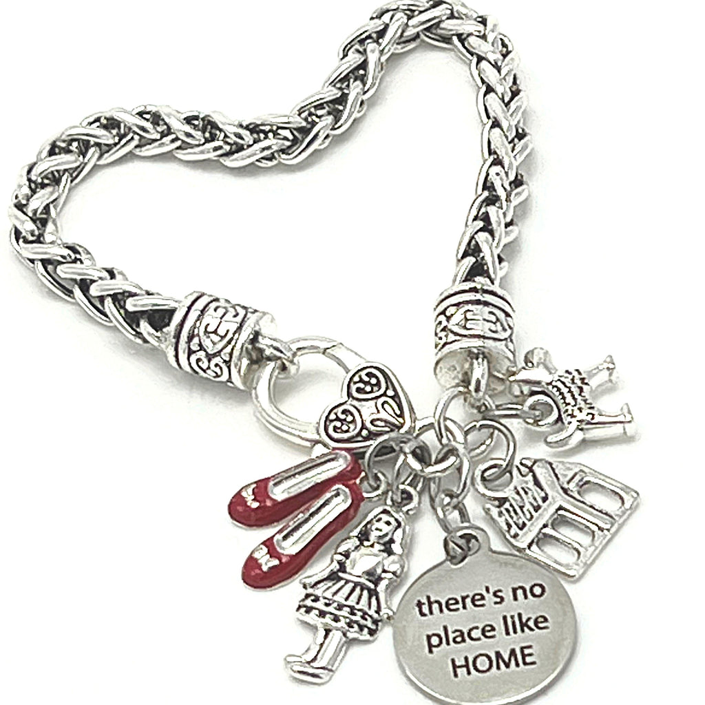 Beauty and the Beast Charm Bracelet in Non Tarnish Stainless – Blackberry  Designs Jewelry