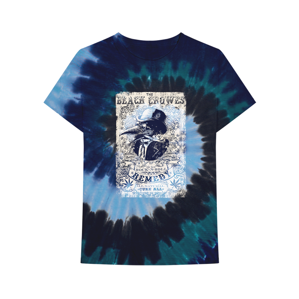 Remedy Tie Dye T-Shirt – The Black Crowes Official Store
