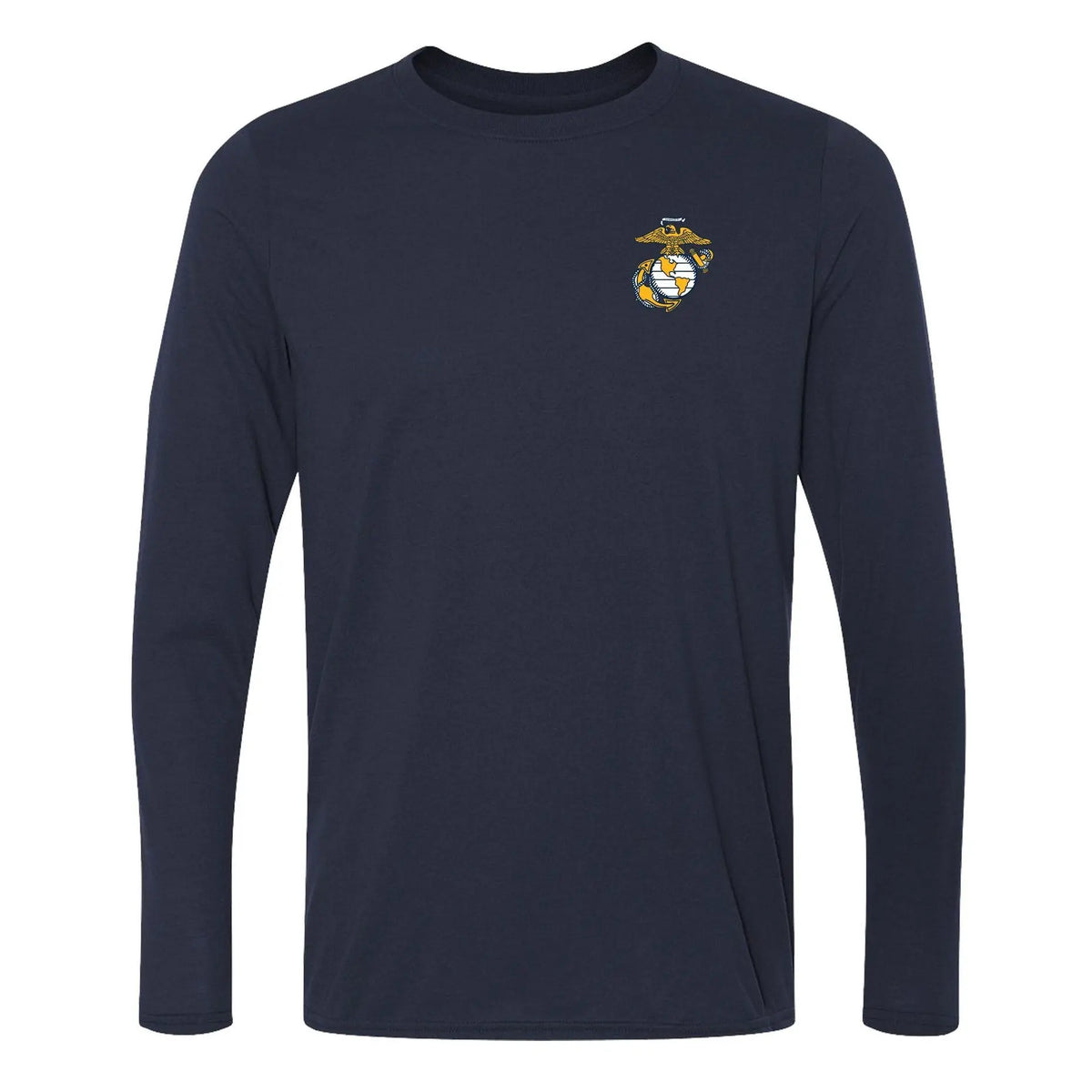 Salt Life Amerishield Long-Sleeve T-Shirt for Men - Washed Navy - 2XL