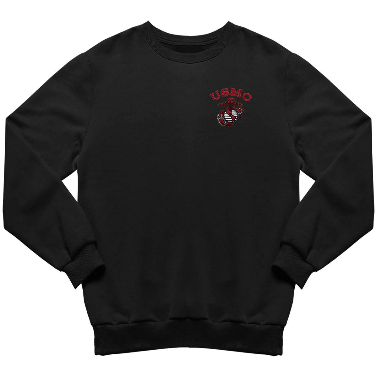 Retired Sweatshirt: Embroidered Corps EGA Sweatshirt Marine