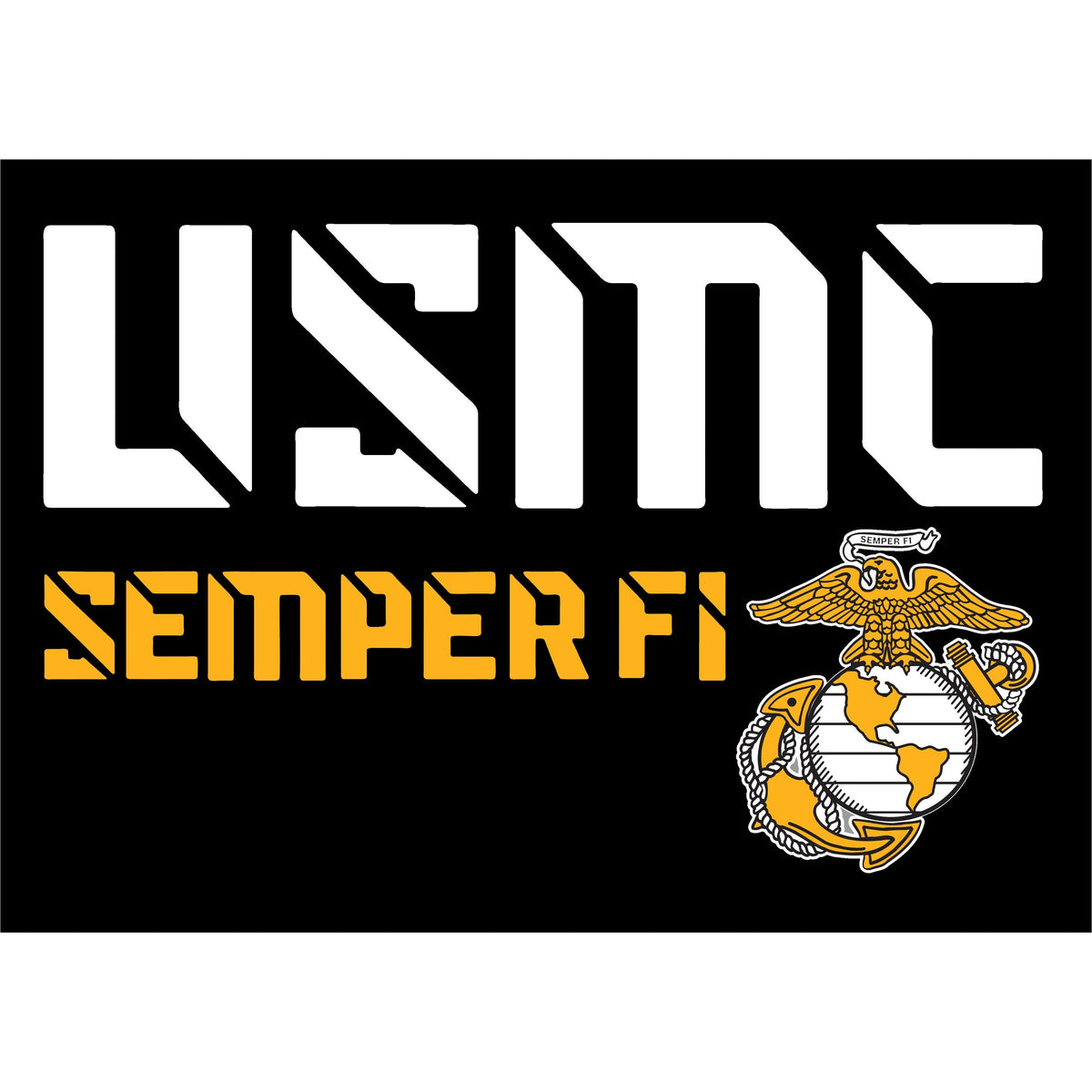 semper fi logo vector