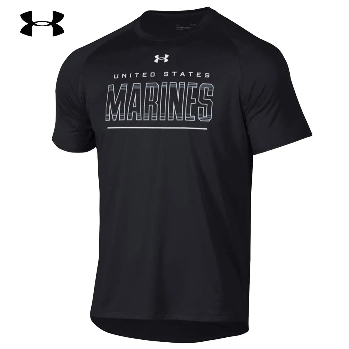 USMC Sweatshirts: Marines Under Armour Oorah Armour Fleece Hoodie in Black