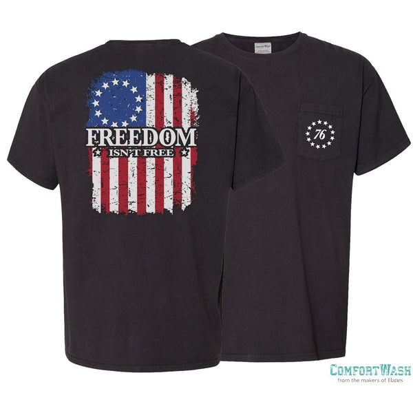 Comfort Wash Pocket Tee-Freedom Flag – Marine Corps Direct