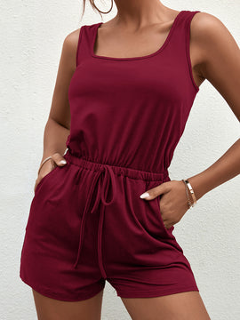 Cool Summer Romper with Pockets