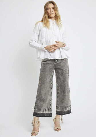 Boho denim jeans from Berenice at rue Madame online