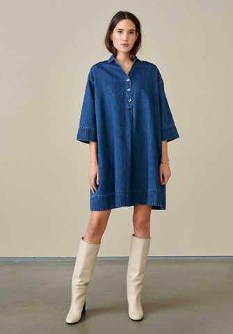 Denim dresses from Bellerose at Rue Madame