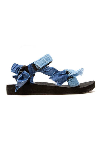 Denim sandals and shoes from Arizona Love at Rue Madame