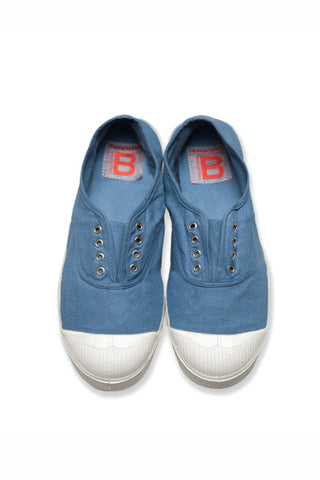 Denim sneakers and shoes from Bensimon at Rue Madame