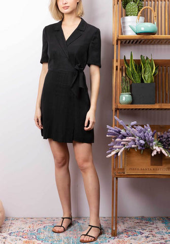 Little black dress from Whistles at rue Madame HK