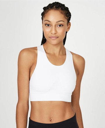 NEW Sweaty Betty Stamina Racerback Sports Bra - SB4920 - Black - Small