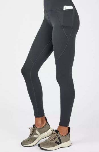 Power 7/8 Workout Leggings - Slate Grey, Women's Leggings