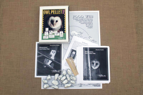 Elementary Owl Pellet Dissection Kit | Sterilized Owl Pellets