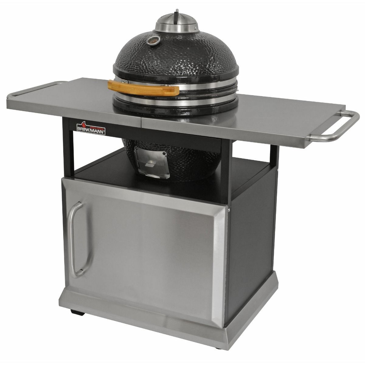 Brinkmann Trailmaster Ceramic Egg Charcoal Grill and Smoker 85550000