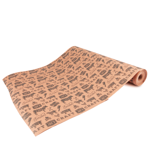 Choice 12'' x 700' 40# Pink / Peach Butcher Paper Roll