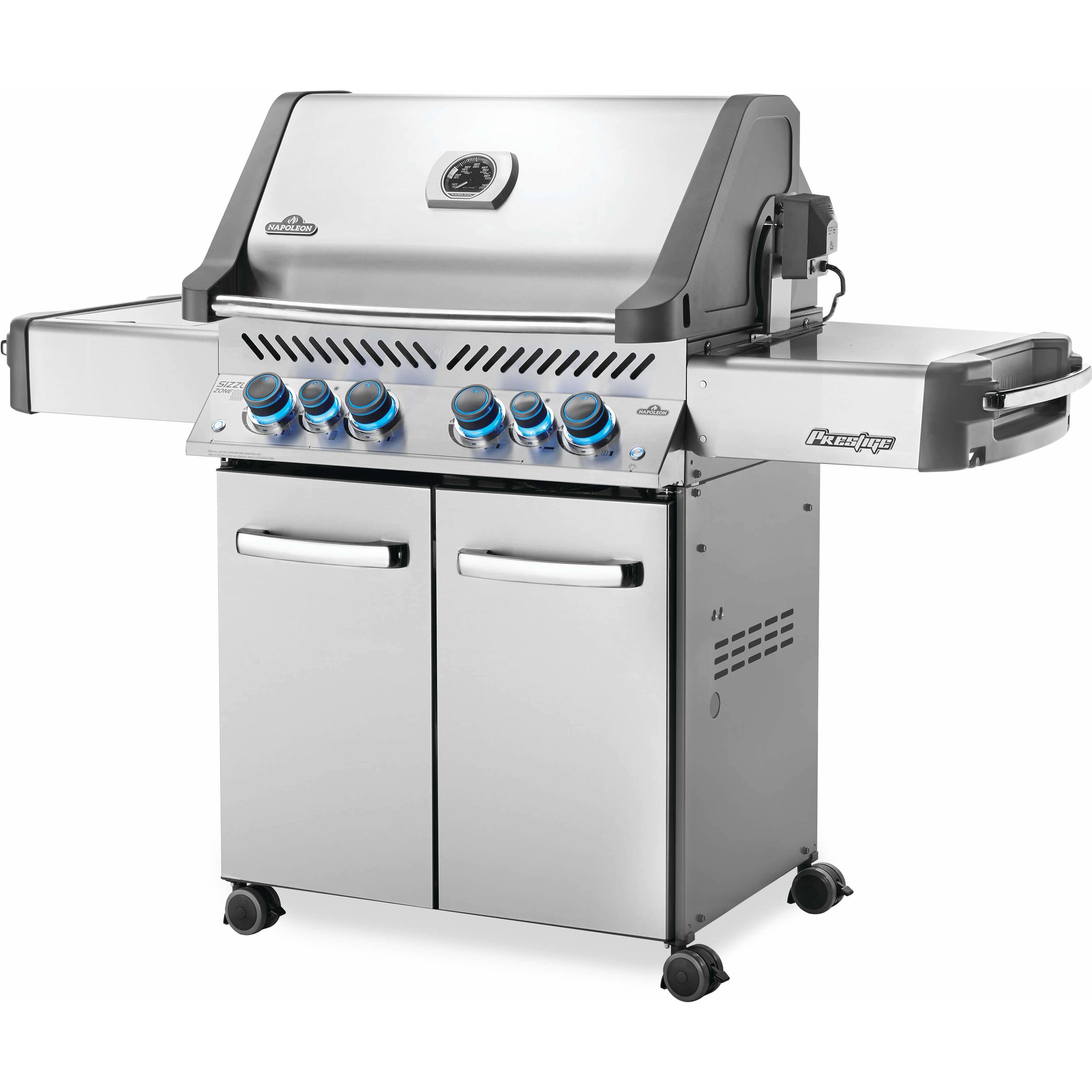 Napoleon Grills Prestige® 500 Propane Gas Grill with Infrared Side and ...