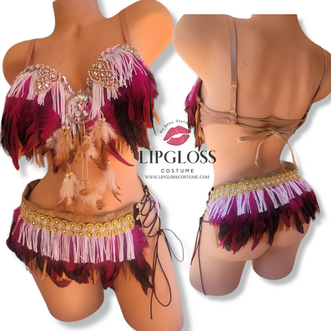 The Sexy White Indian Costume – Lipgloss Costume