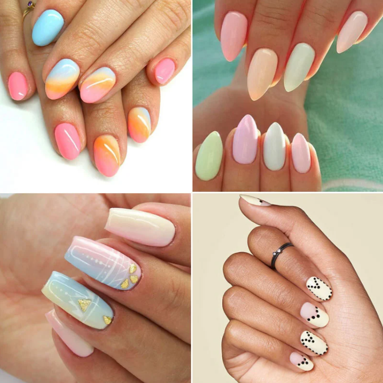 Ongles Pastel