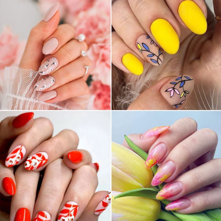 Ongles Floraux