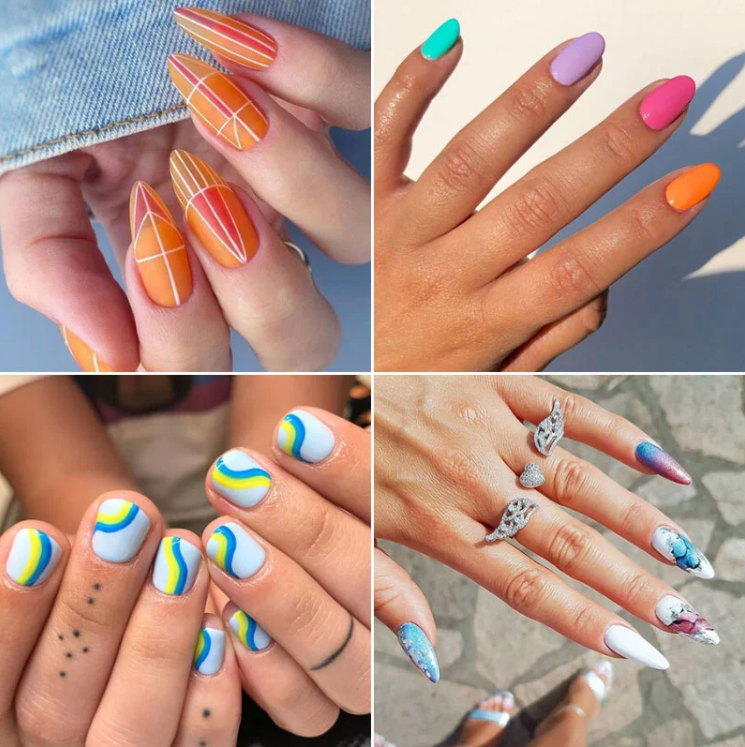 Tendances estivales pour les ongles