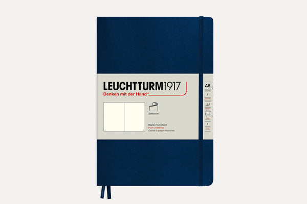 Leuchtturm1917 Composition B5 Softcover Dotted Notebook - Navy