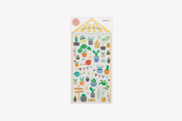 Midori Sticker Marche Stationery