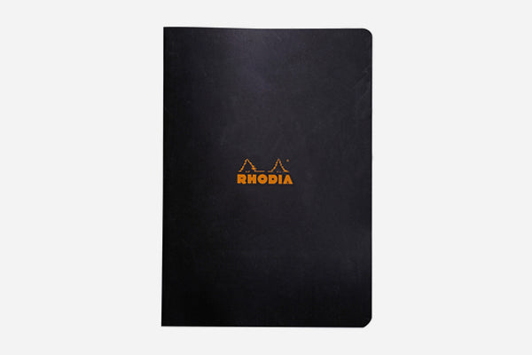 RHODIA Cahier à spirale 'Note Book', A5, quadrillé 5x5, noir