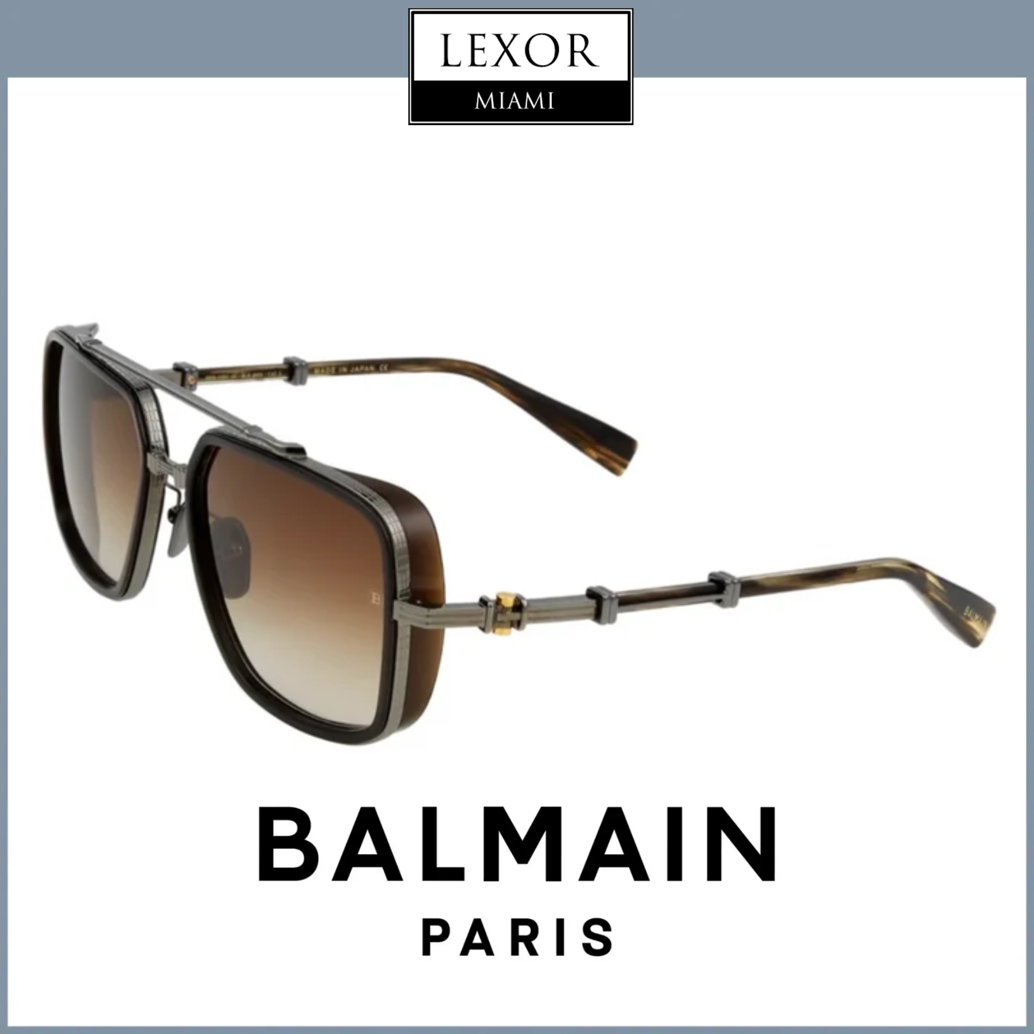 Balmain BPS-108C-58 Unisex Sunglasses