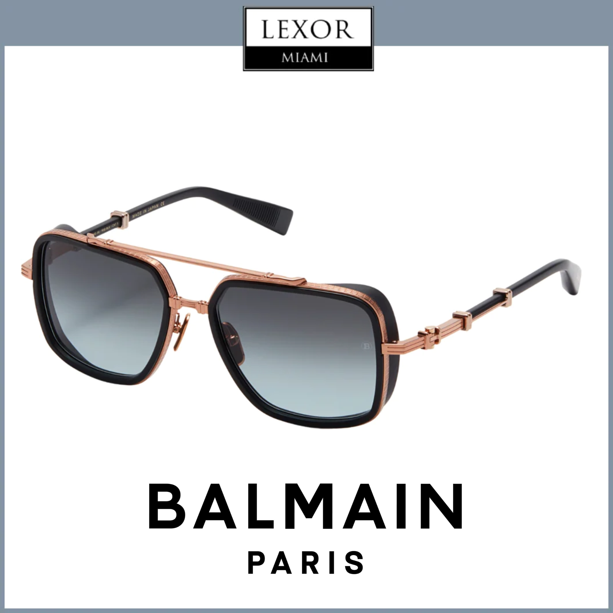 Balmain BPS-108E-58 Officier Unisex Sunglasses