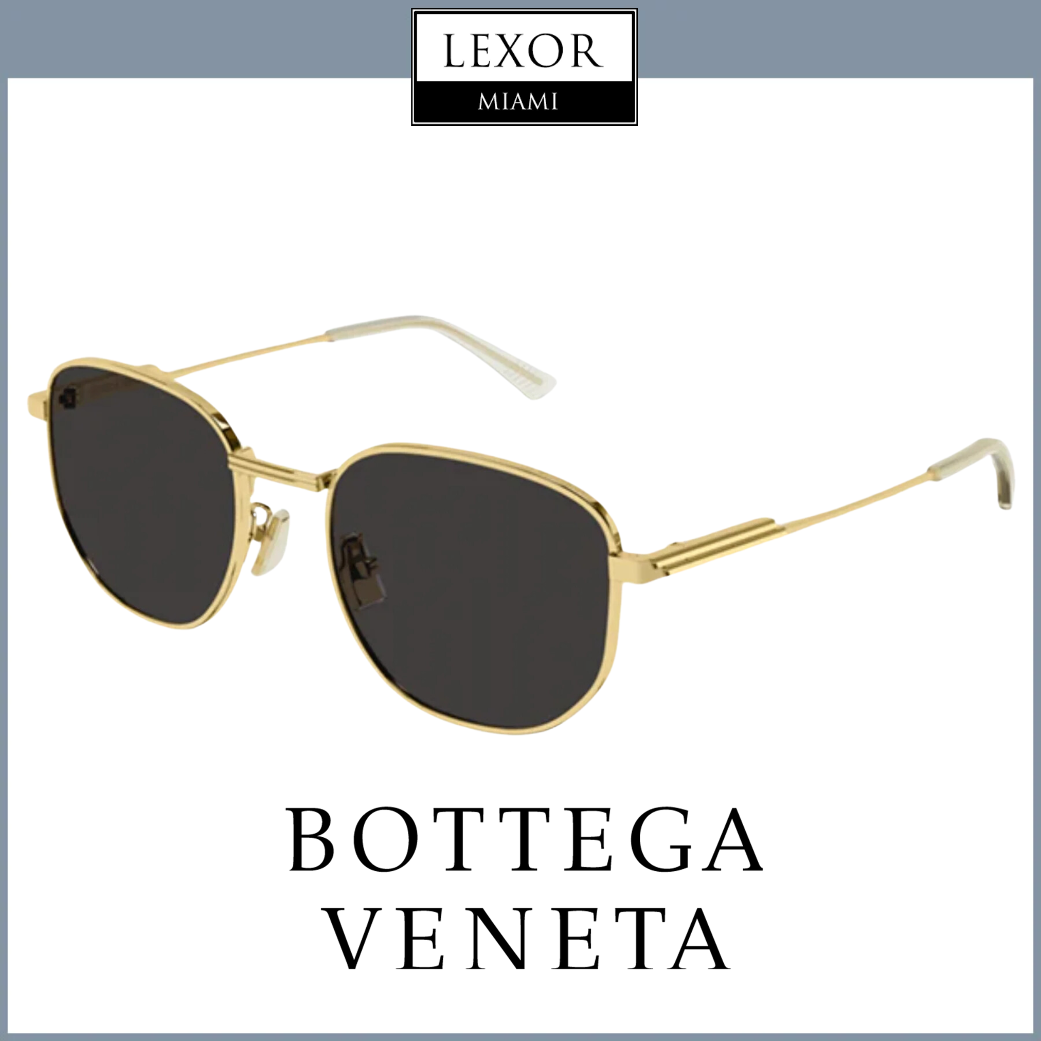 Bottega Veneta BV1160SA-004 53 Sunglass UNISEX METAL