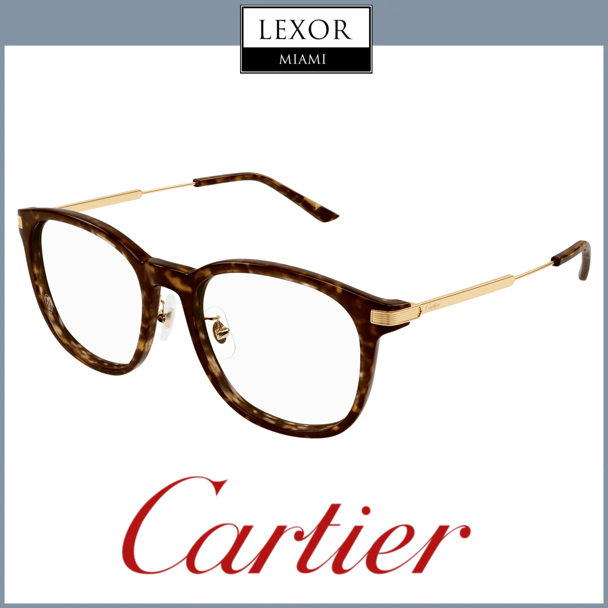 Cartier Optical CT0454O-002 54 MAN upc: 843023173203